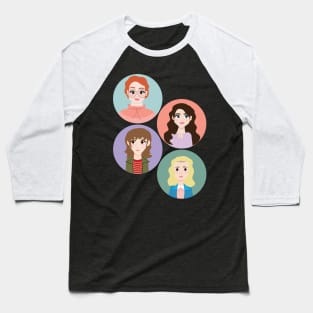 Stranger Gals Baseball T-Shirt